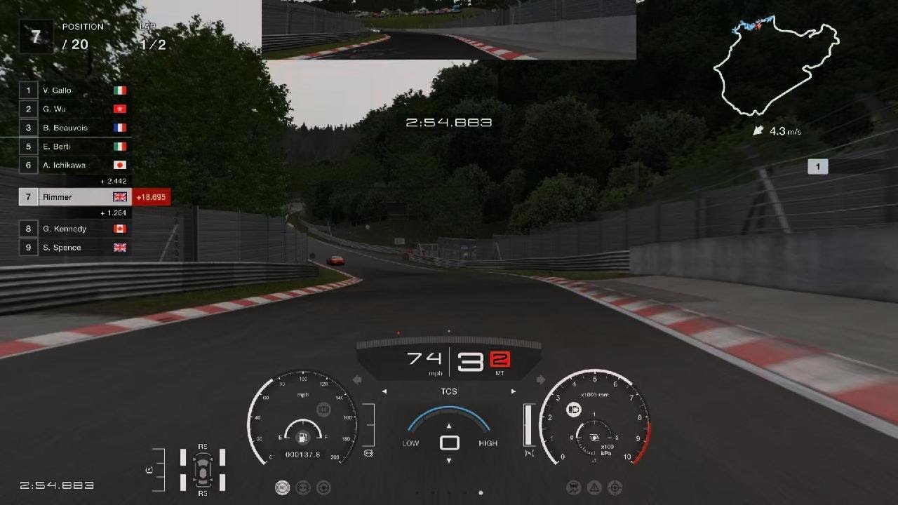 Nurburgring  Alfa Mito GT7