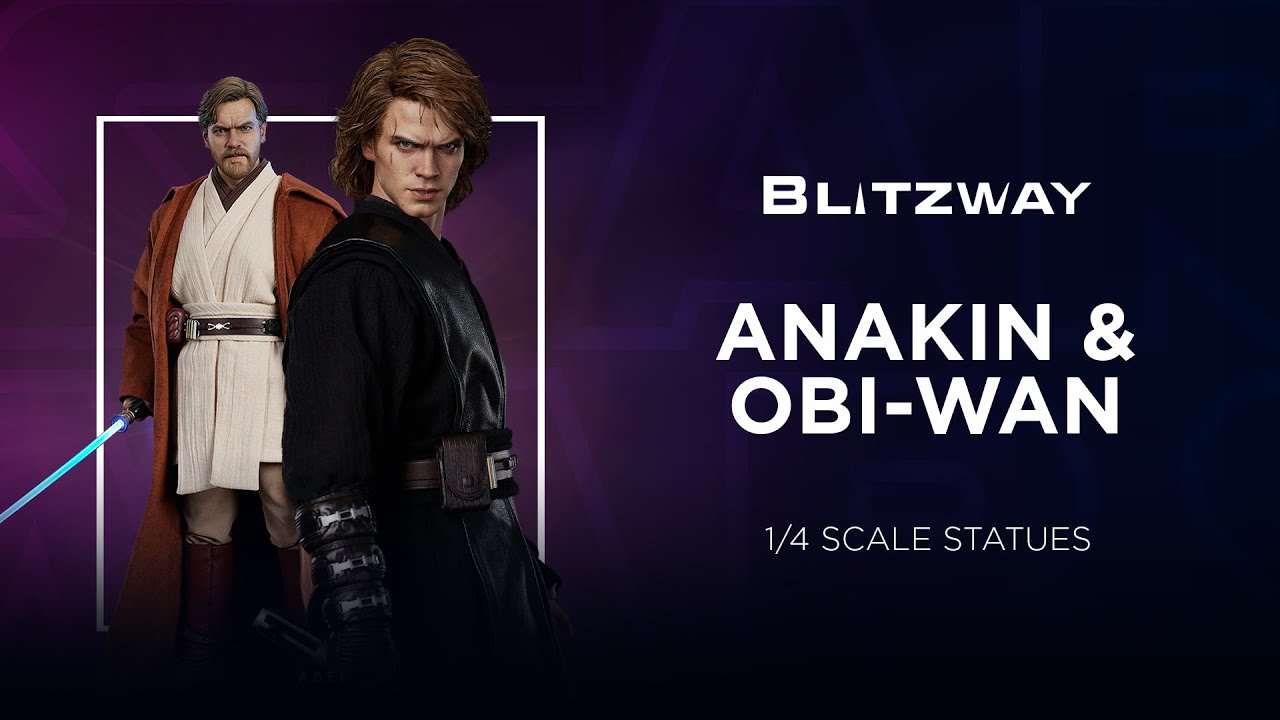 Blitzway Anakin & Obi-Wan Statues // Product Spotlight
