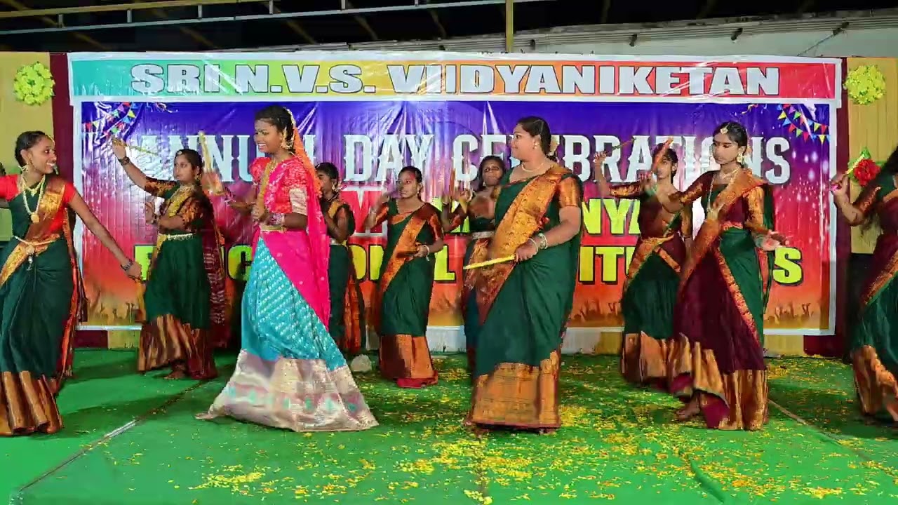 NVS girls wowed everyone with their extraordinary Dance @srinvsvidhyanikethan439 @AnnualDay2026