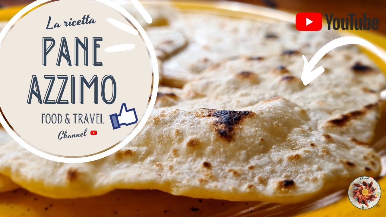 Pane Azzimo - Pronto in 5 minuti senza lievito