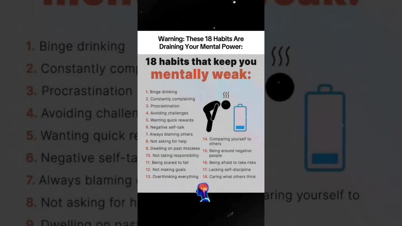 Warning: these 18 habits 