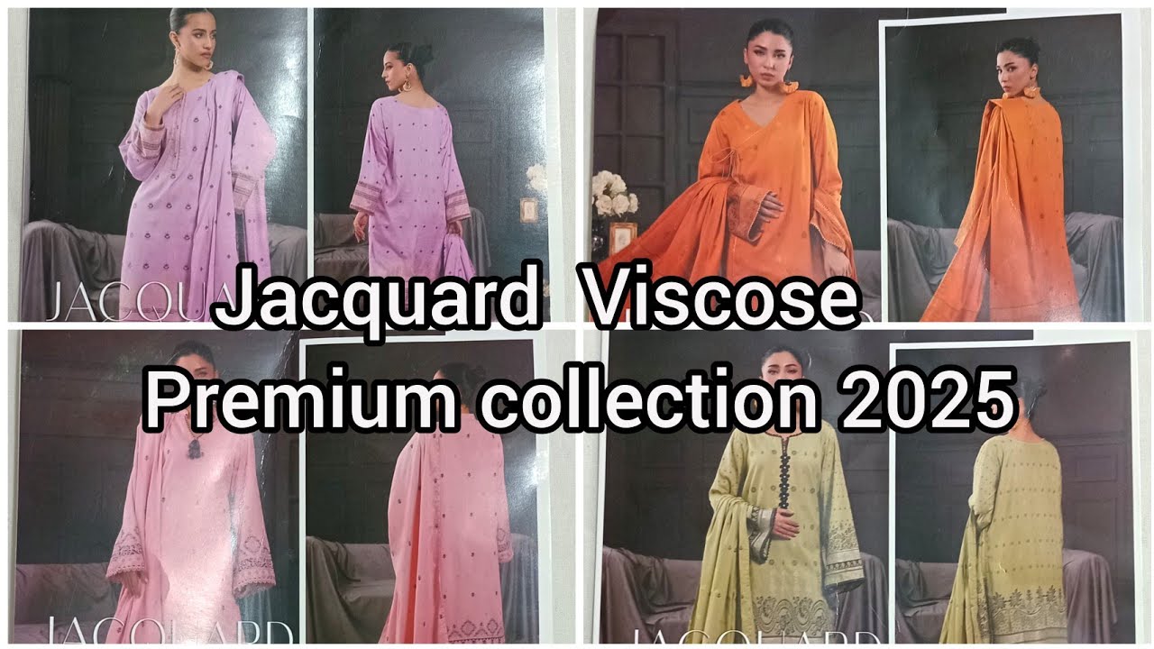 Jacquard Viscose Premium Collection 2025 || Fizzastitchingideas 