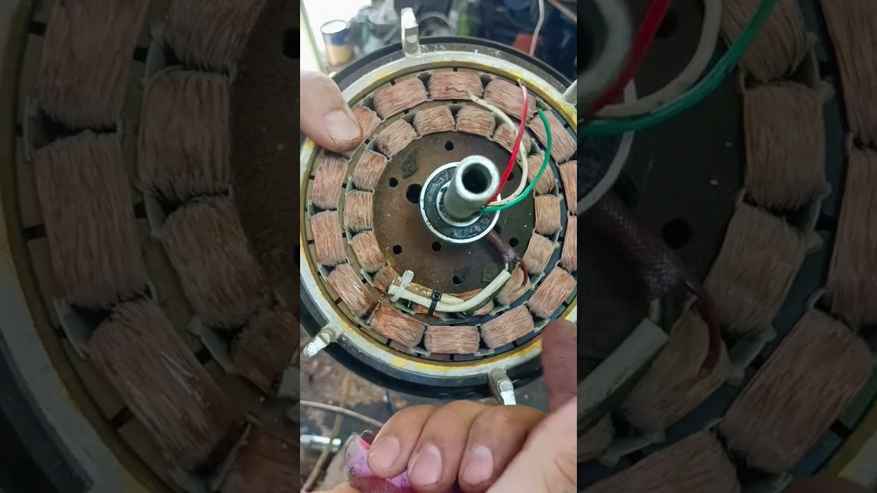 المروحة لا تعمل ! اصلاح قطع الملفات