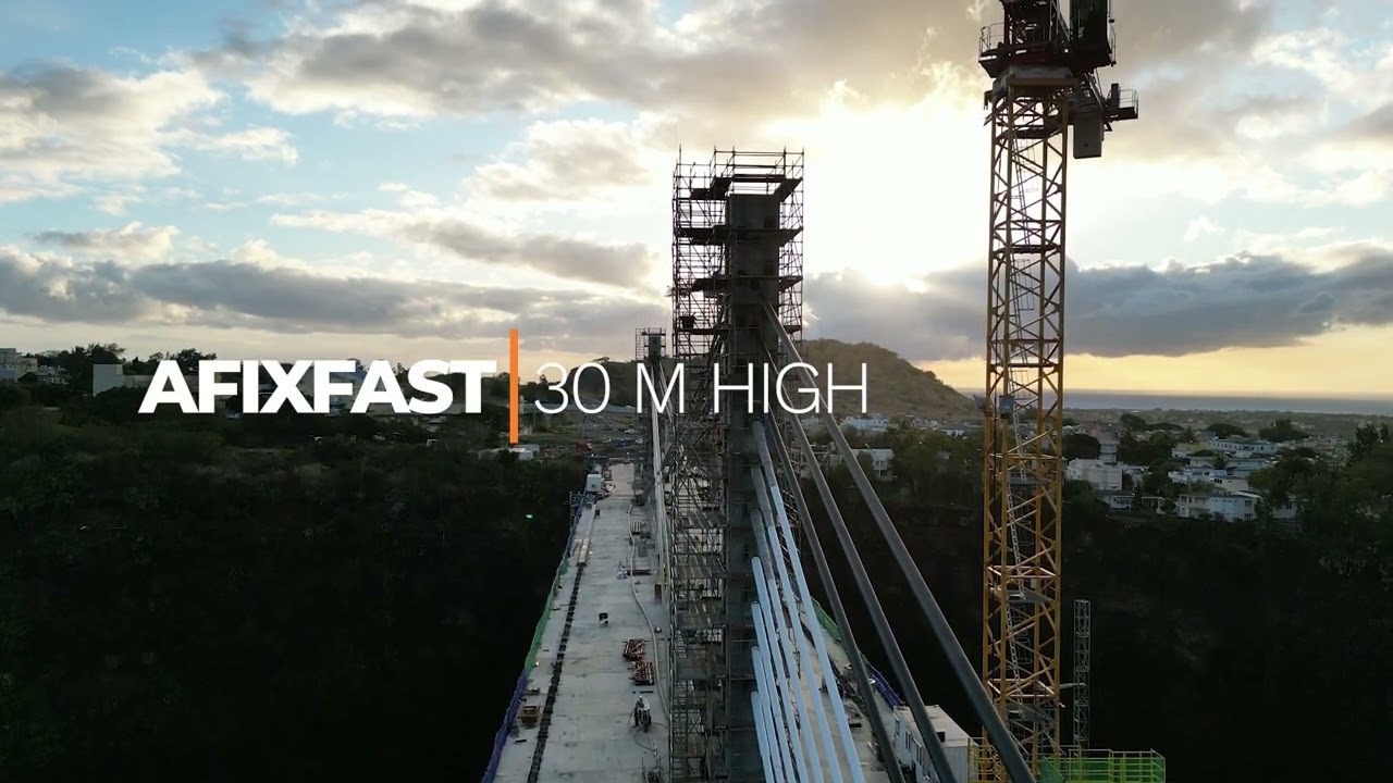 AFIX GROUP MU - infrastructure - Viaduct construction with AFIXFAST X52 in Sor&egrave;ze