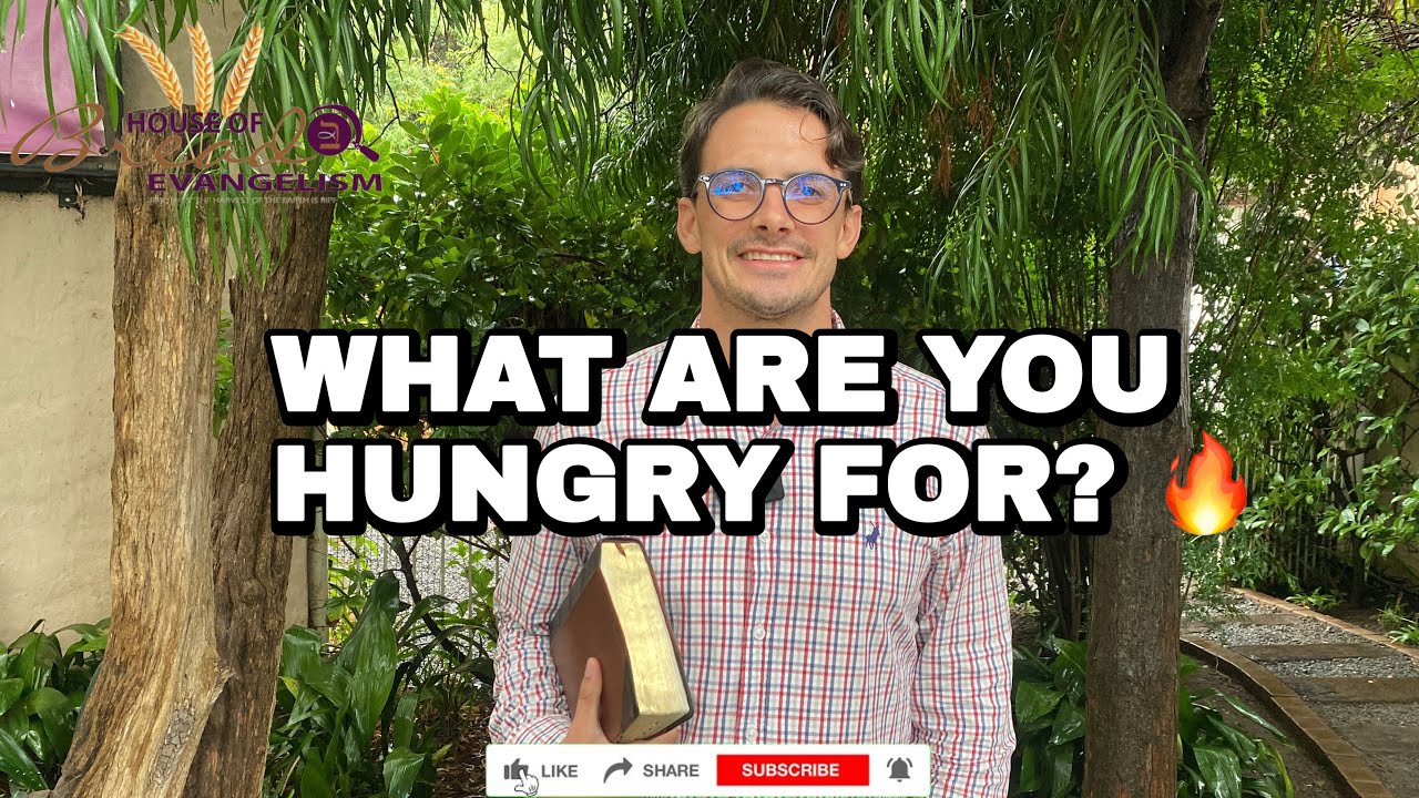 What are YOU hungry for?🔥| Short Gospel preaching.✝️