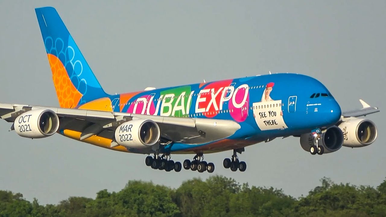 AIRBUS A380 FULL THRUST ENGINE TEST RUN on the runway for 30 MINUTES (4K)