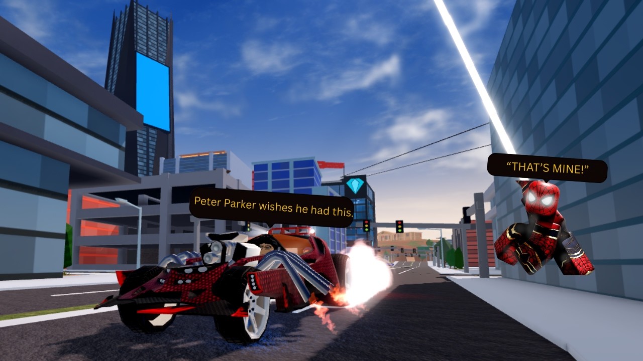 I Feel Like Spider-Man With This Car 🕷️