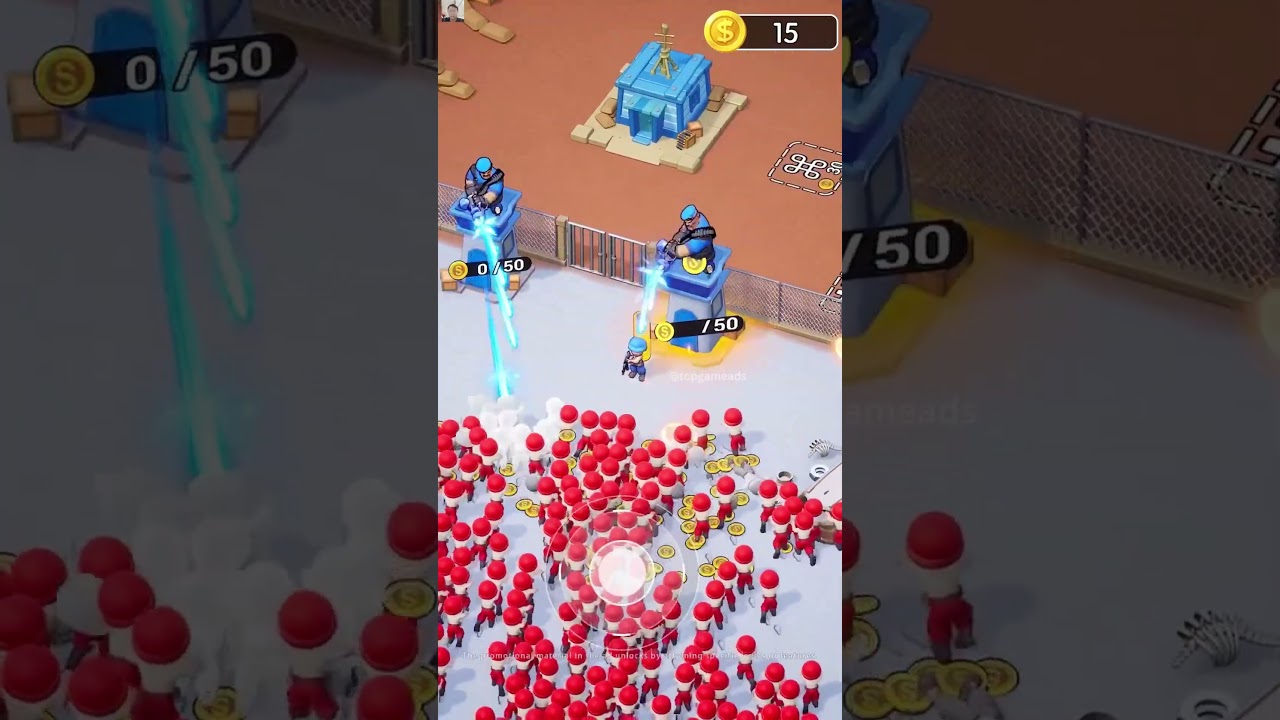 Top War Ads Review New Level 🧠⚔️Random Tech Merge #games #gaming #gameplay