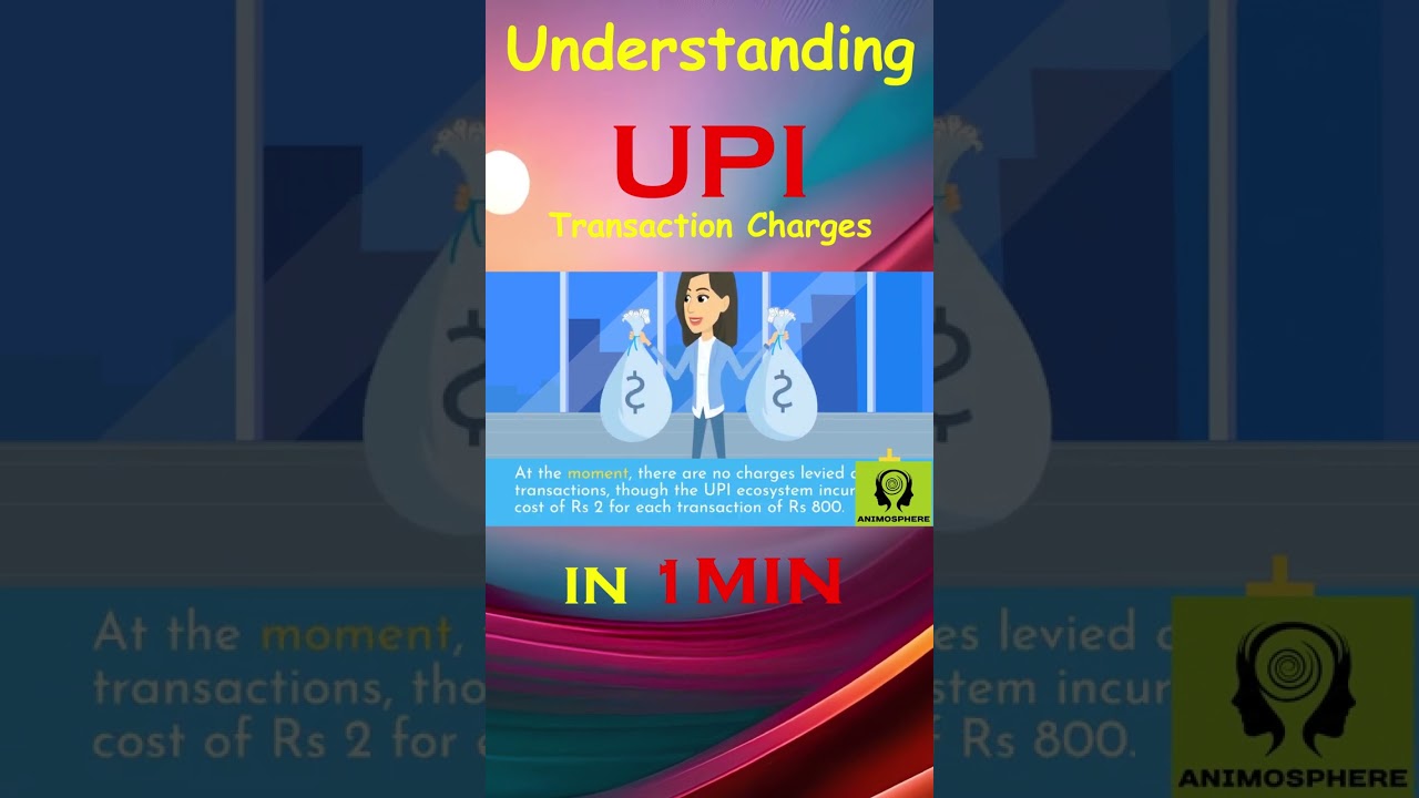Understanding UPI Transaction Charges in 1 min #shorts