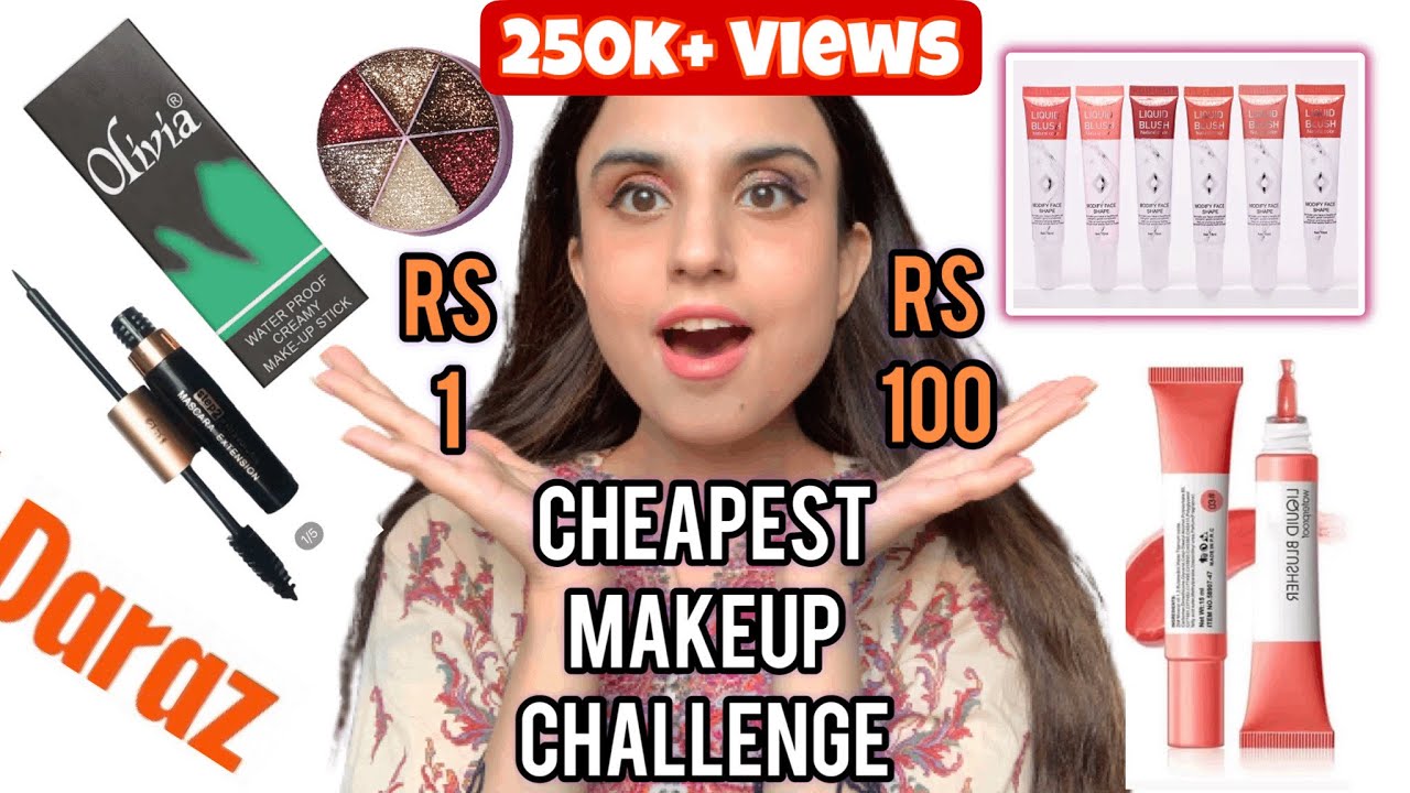 *CHEAPEST* MAKEUP from DARAZ| Daraz finds|| Full face under RS.200