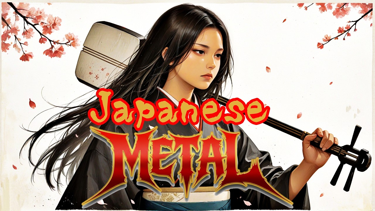 【Playlist】METAL -WAGAKKI- ：Heavy Japanese Metal for Maximum Focus【20min / 8曲】