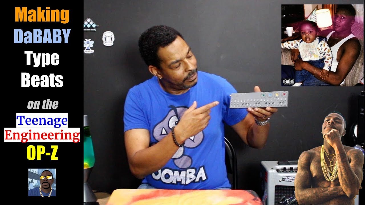 Making DaBaby Type Beats on my Teenage Engineering OP-Z-New 808 Banger