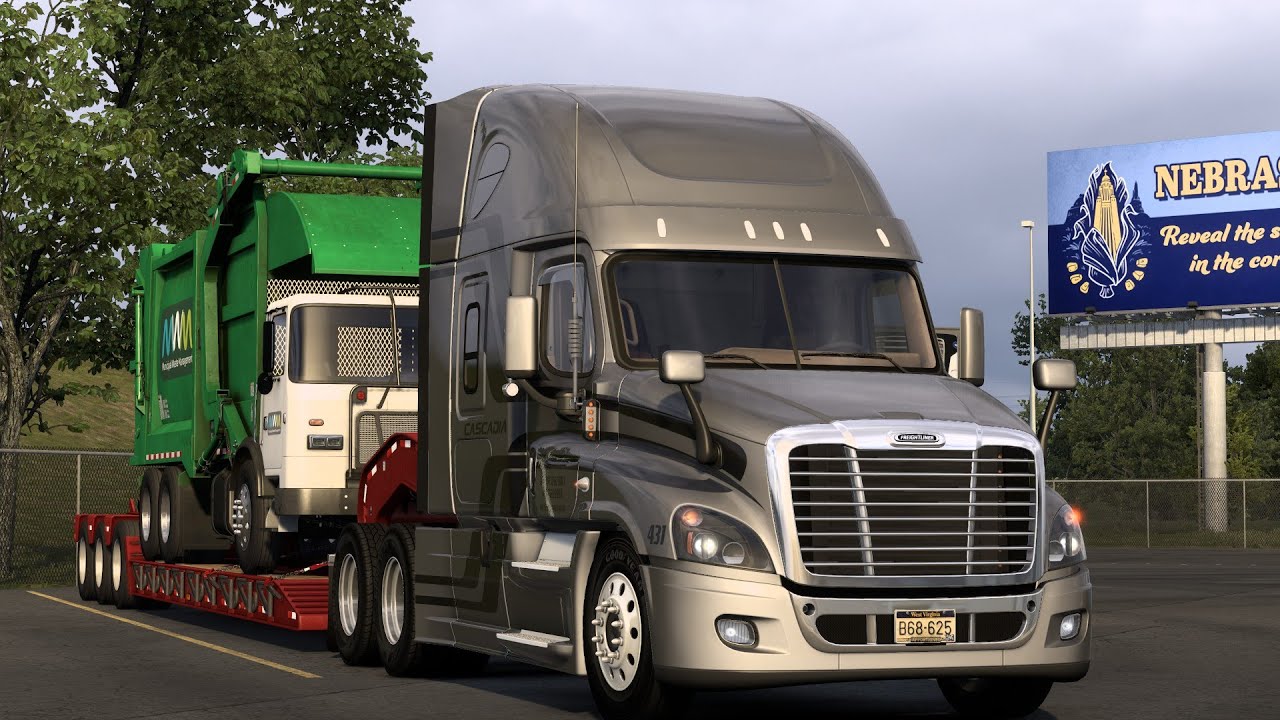 ATS Rückblick auf 2024! / Americantrucksimulator / 1.53 / Deutsch / Freightliner Cascadia
