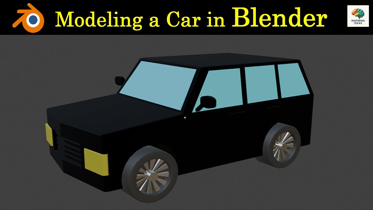 How to Model a Realistic Car in #Blender | Step-by-Step 3D Car Design Tutorial for Beginners (2025)