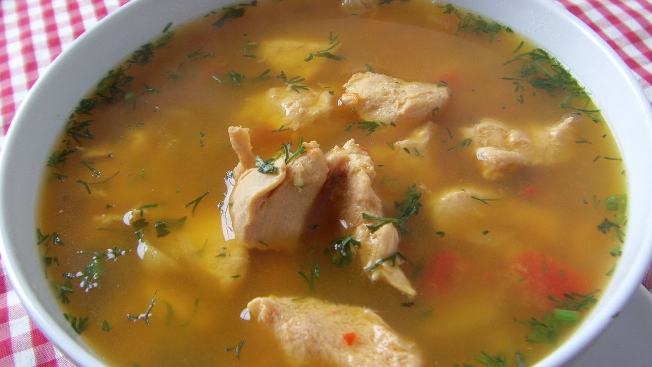 SOPITA DE POLLO CON CONCHITAS Y VERDURAS!