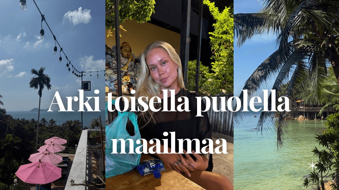 Thaimaa vlogi: saari elämää