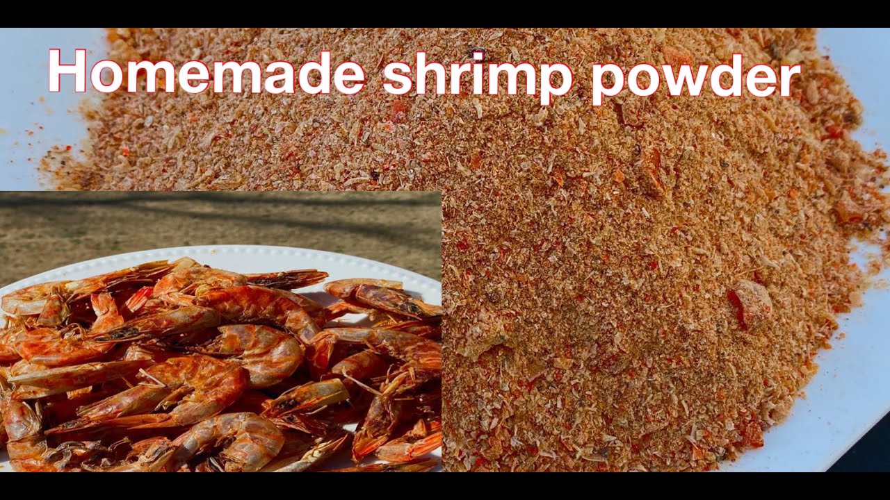 Homemade Shrimp Powder with a Food Dehydrator