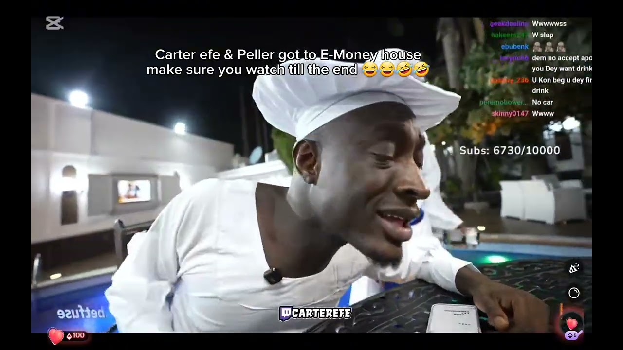 Moments Carter Efe & Peller met with Emoney part 1] #carterefe #peller #emoney #livestream 