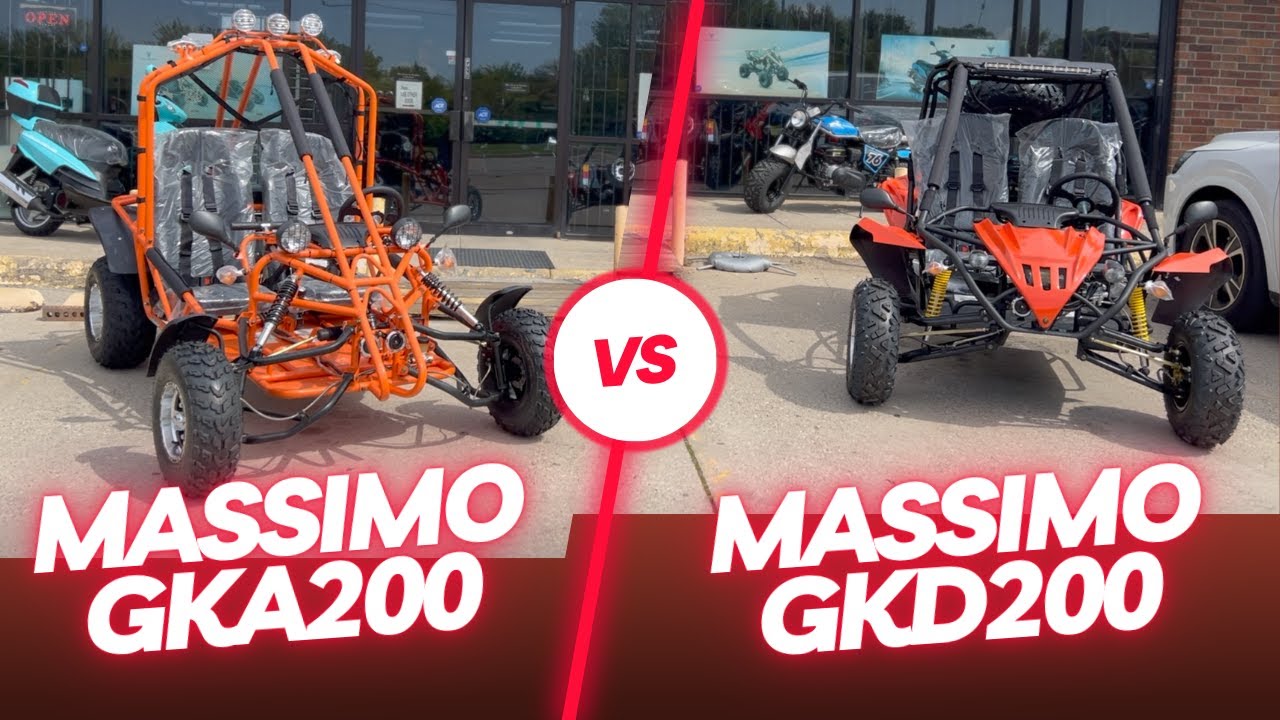 Massimo GKD200 (Spider 200) и GKA200 (Jaguar 200) — сравнение и обзор. Доставка по всей стране.