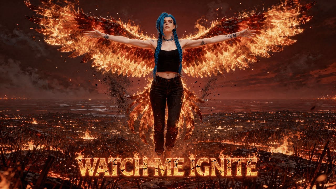 Djinx - Watch Me Ignite | Official Music Video