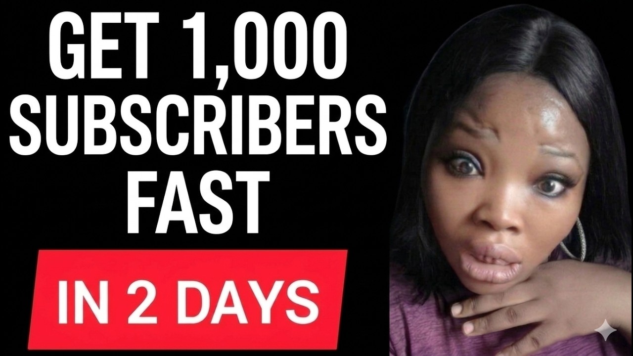 How to Get Your First 1,000 Subscribers Fast