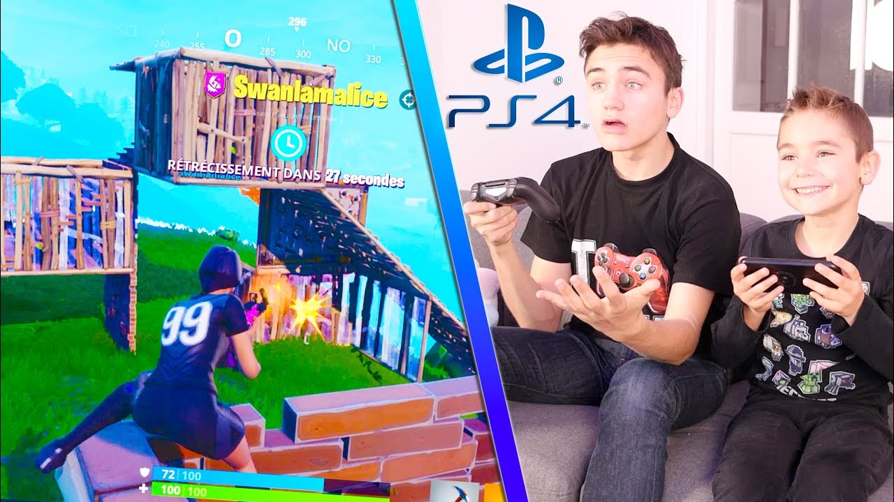 DUO FORTNITE BATTLE ROYALE SUR PS4 - Swan et Néo