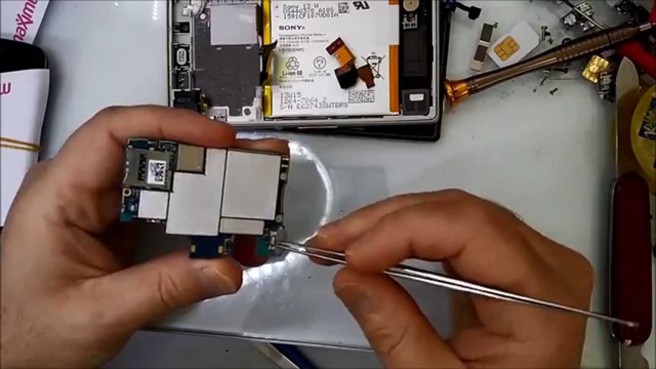 Sony xperia z şarj soketi değişimi (sony xperia z charging port replacement)