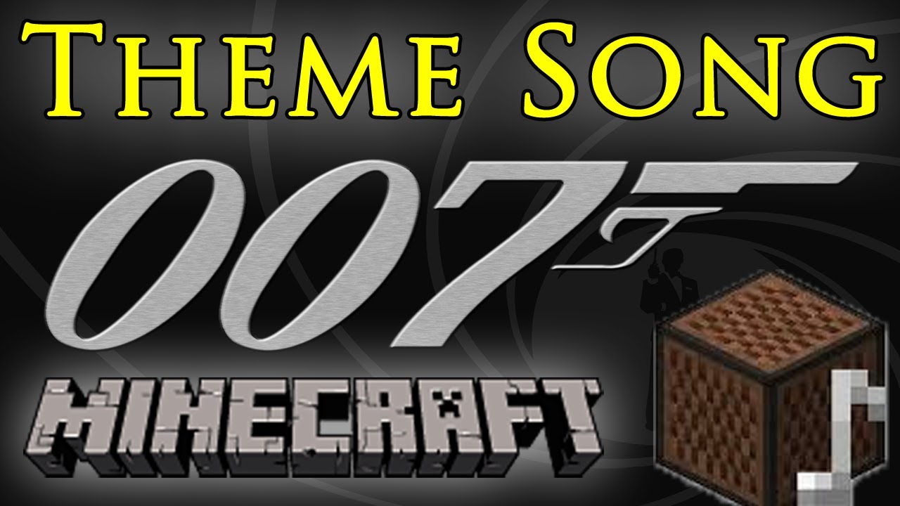 James Bond 007 Theme Song - Minecraft Note Blocks ♫