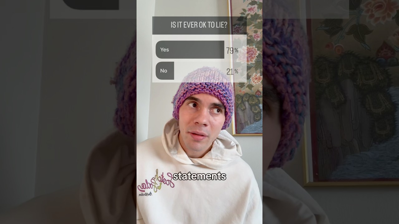 Honesty can be deeper than words #lying #truth #philosophy #essaytube