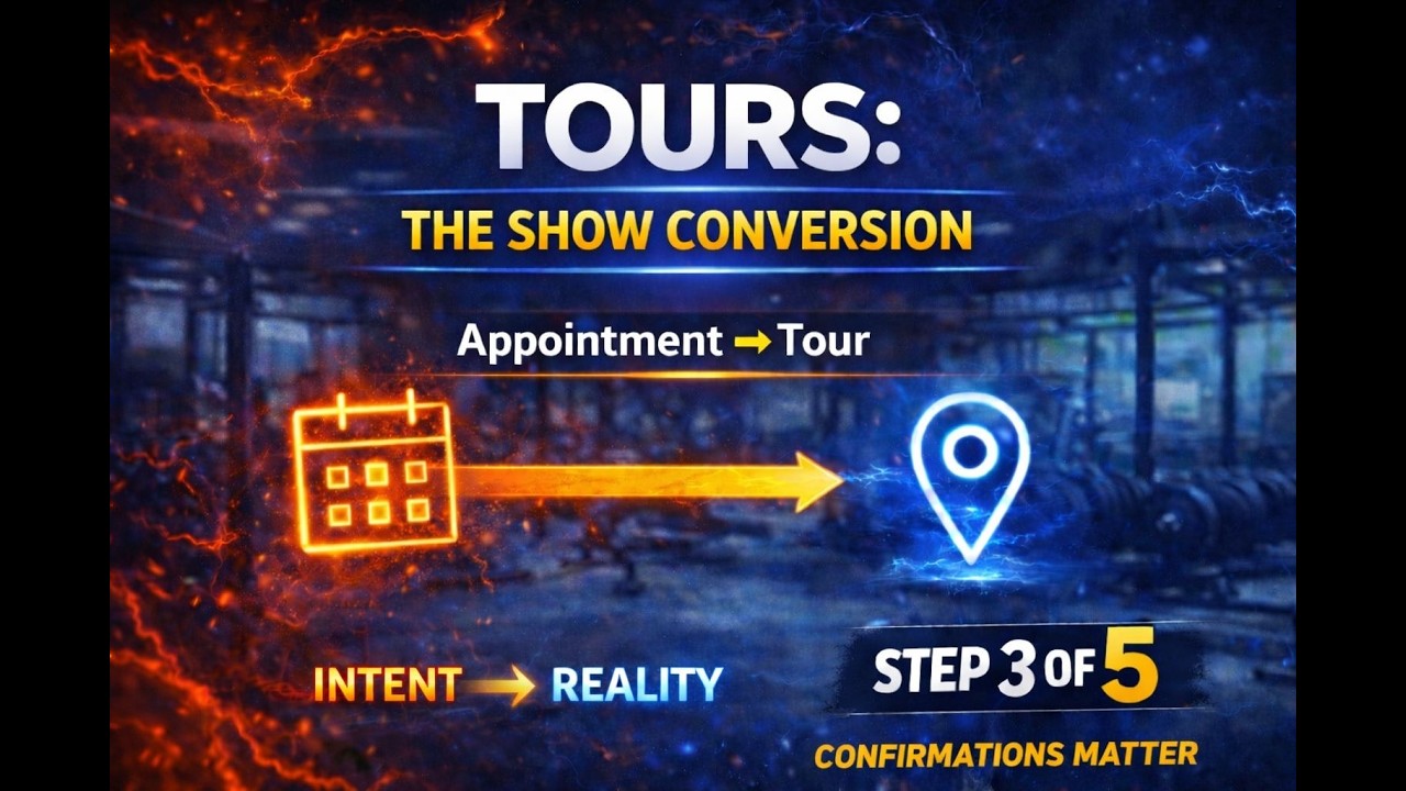 Tours as a Volume KPI | The Show Conversion | Gym Sales System