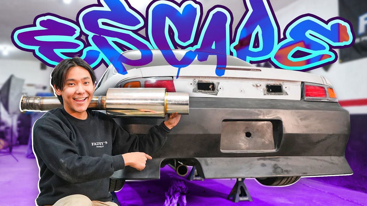 Fabricando el escape del Silvia 2JZ Turbo (Suena hermoso) | Kenyi Nakamura