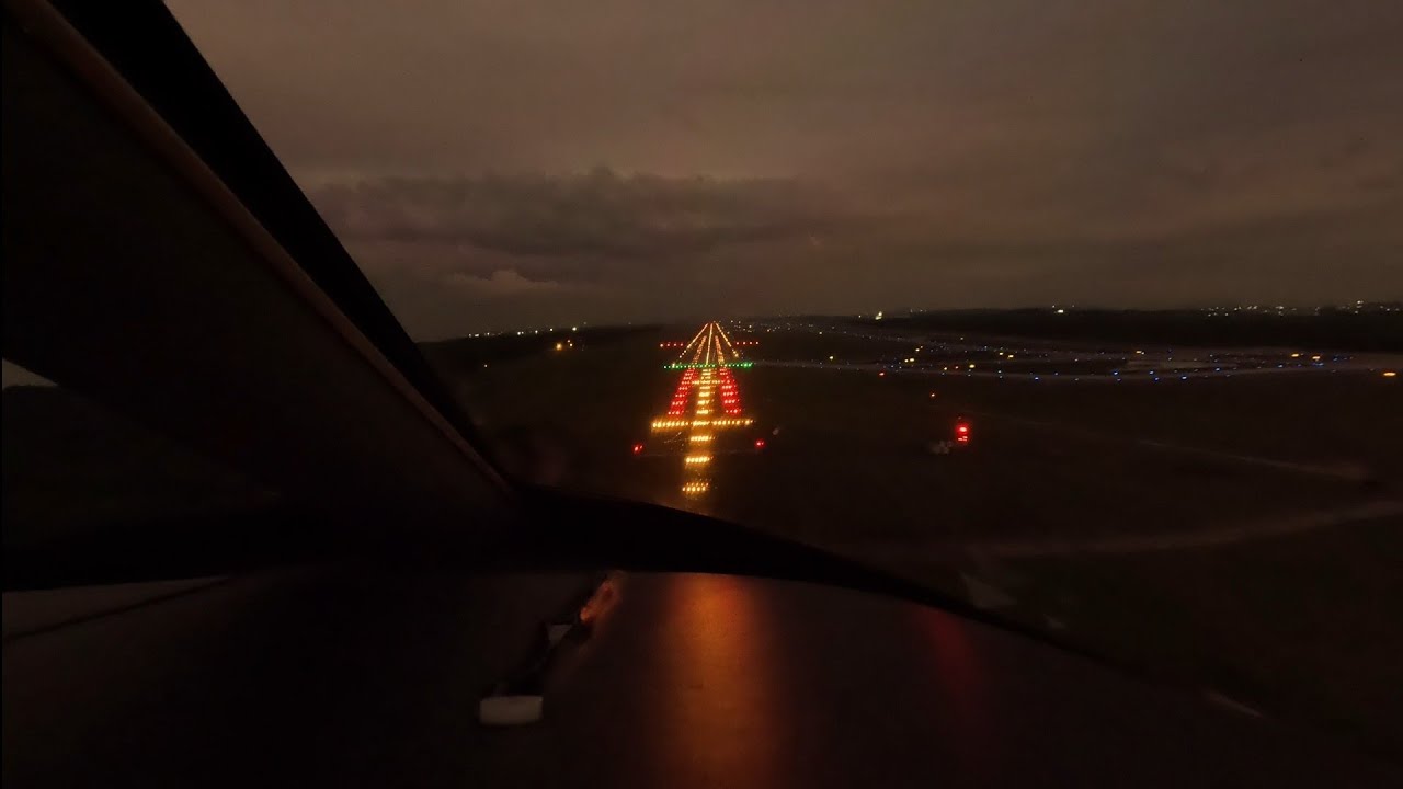 Approach and landing in Rio de Janeiro