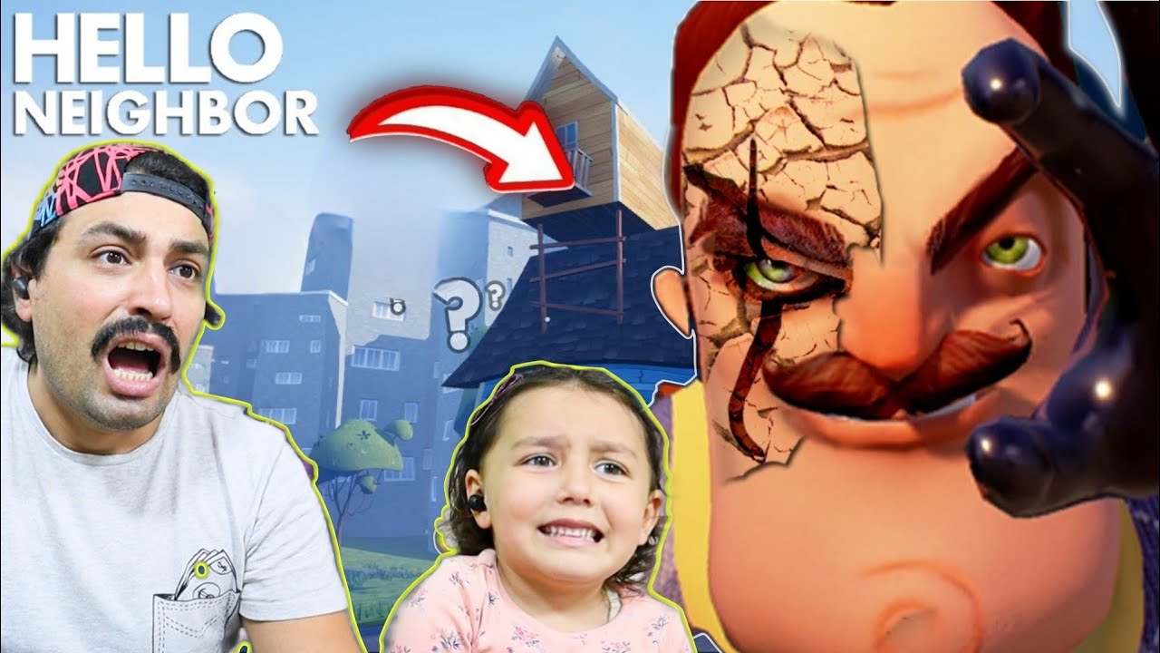 WİLSONUN HAYALET ŞEHRİNDEN KAÇIYORUZ  I Hello Neighbor Mod
