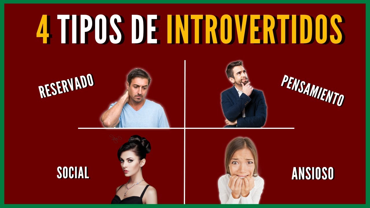 ✅ 4 tipos de INTROVERTIDOS || &iquest;Eres uno de ellos?