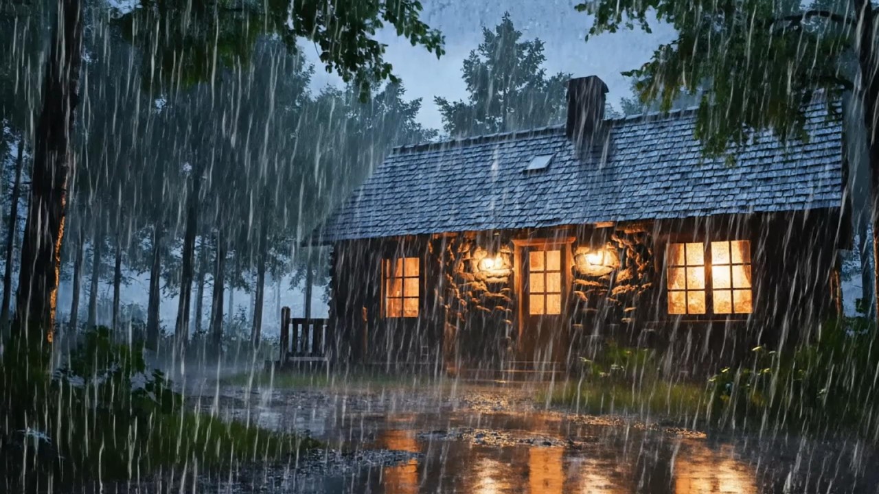 Rain Sounds 12hr - Relaxation, Deep sleep, meditation