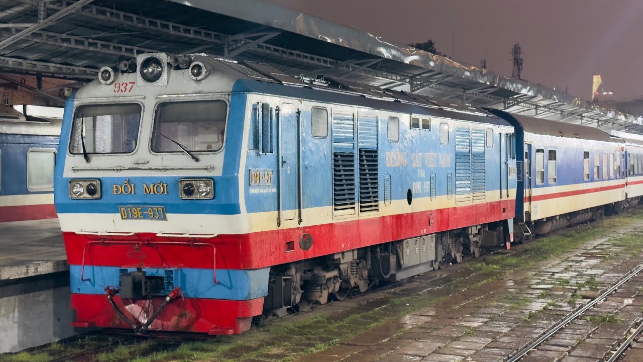 Xe Lửa Việt Nam - Hành Trình Đi Tàu SE7 Từ Ga Biên Hoà Về Ga Sài Gòn