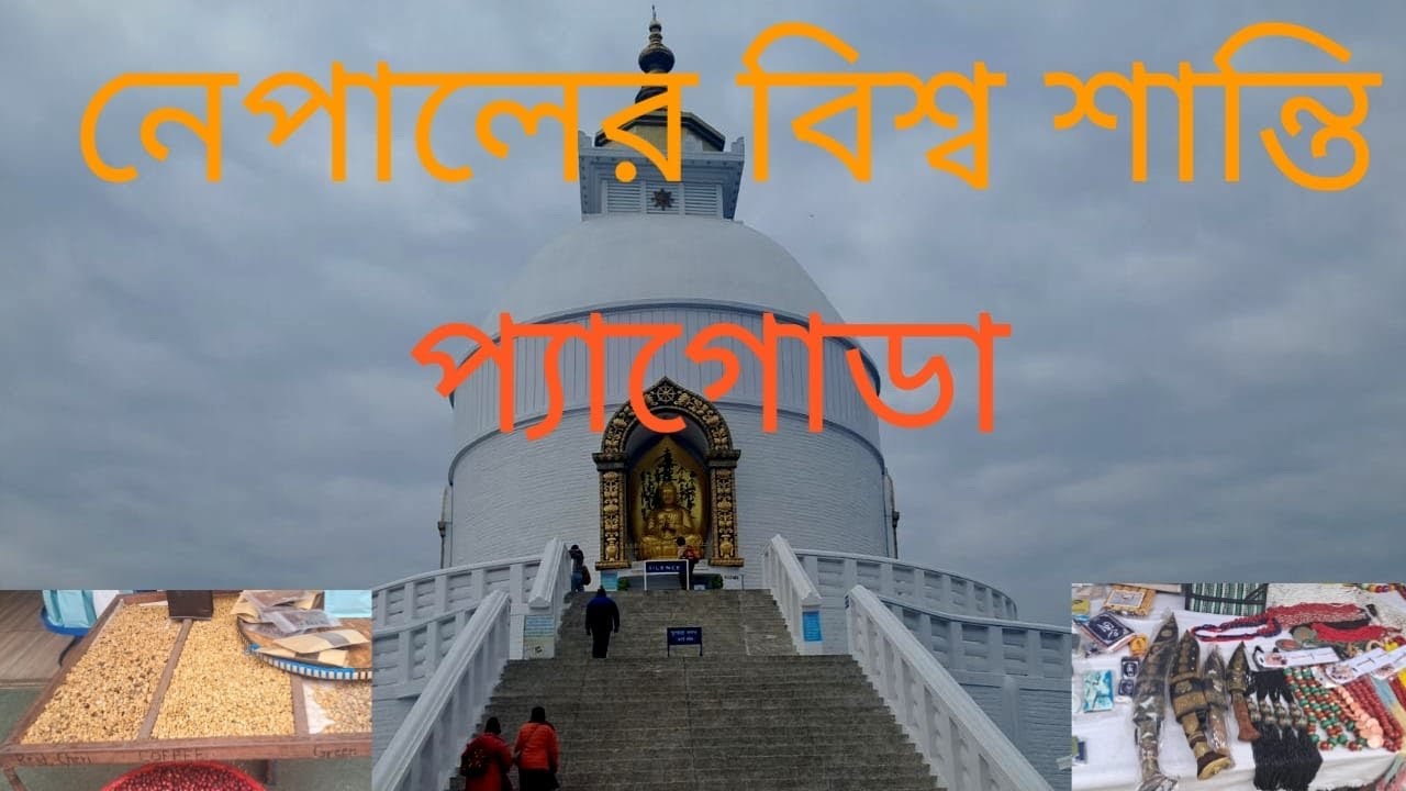 বিশ্ব শান্তি প্যাগোডা ,নেপাল ,পোখারা । World Peace Pagoda .#shorts #travel #traveling 