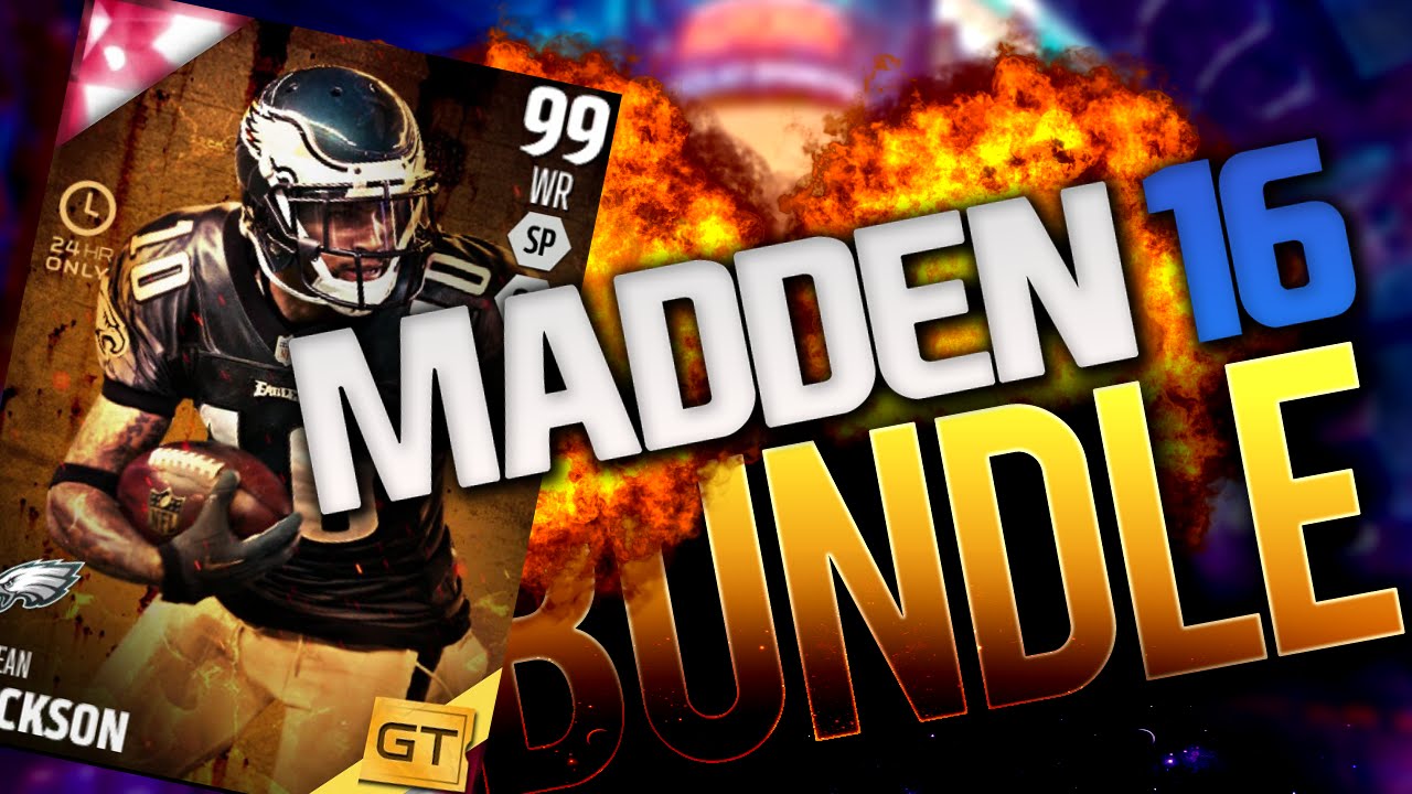 WOW 100 SPEED GOLDEN TICKET DJAX! ULTIMATE LEGENDS BUNDLE | Madden 16 Ultimate Team