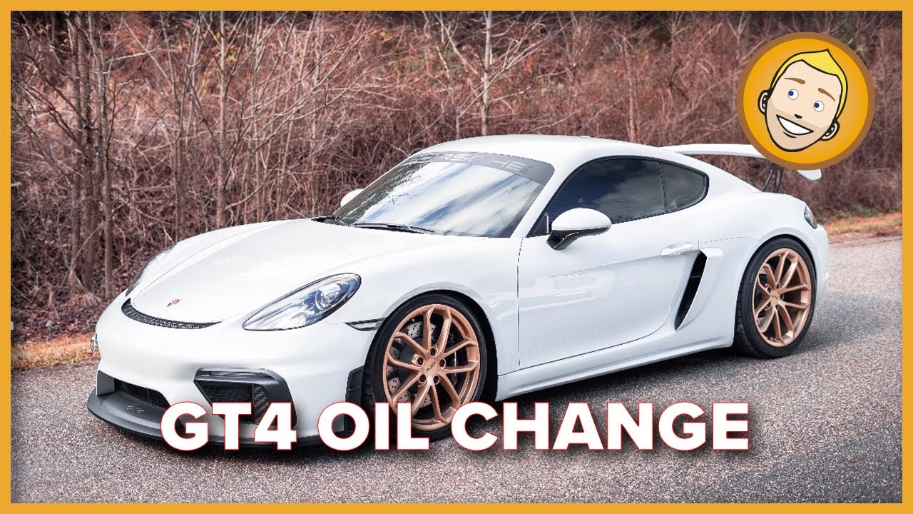 Porsche GT4 Oil Change DIY