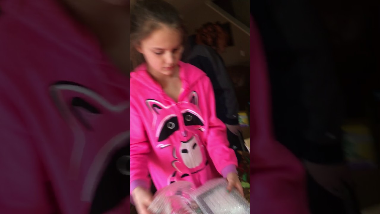 Nine year old opening Justin Bieber concert tickets Xmas 2016 *Justin Bieber surprise*