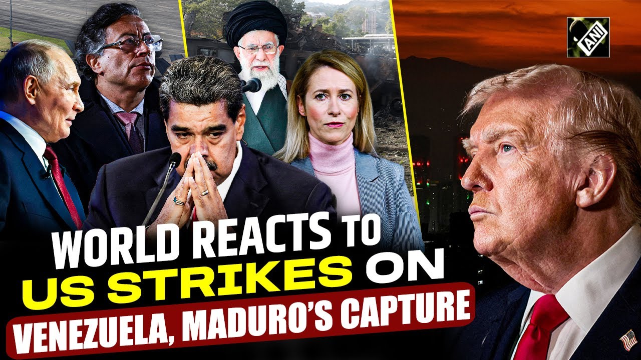 US strikes rock Caracas; Maduro &lsquo;captured&rsquo;, Russia calls it &lsquo;unacceptable,&rsquo; EU urges restraint