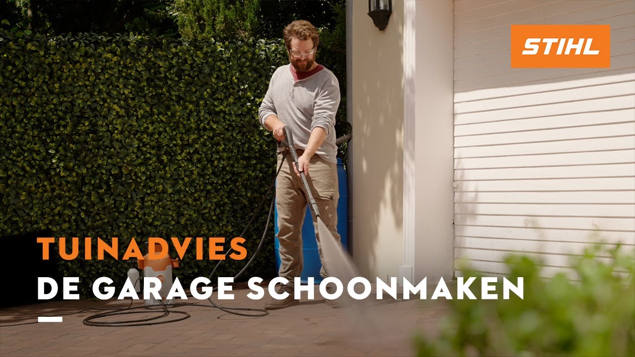 De garage schoonmaken - STIHL Tuintips