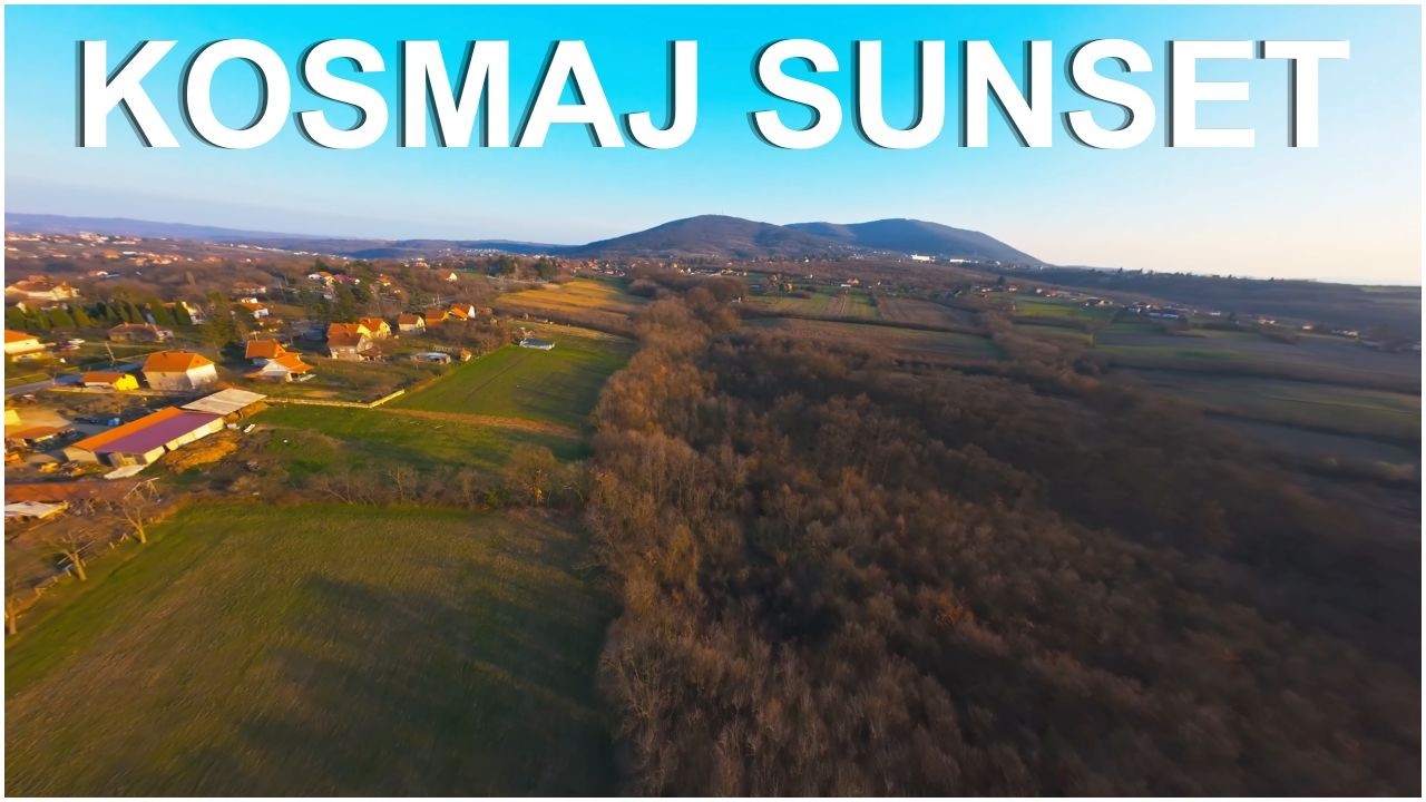 SUNSET FREESTYLE FPV AVATA 2 & MINI 5 PRO - Central Serbia Village in Kosmaj