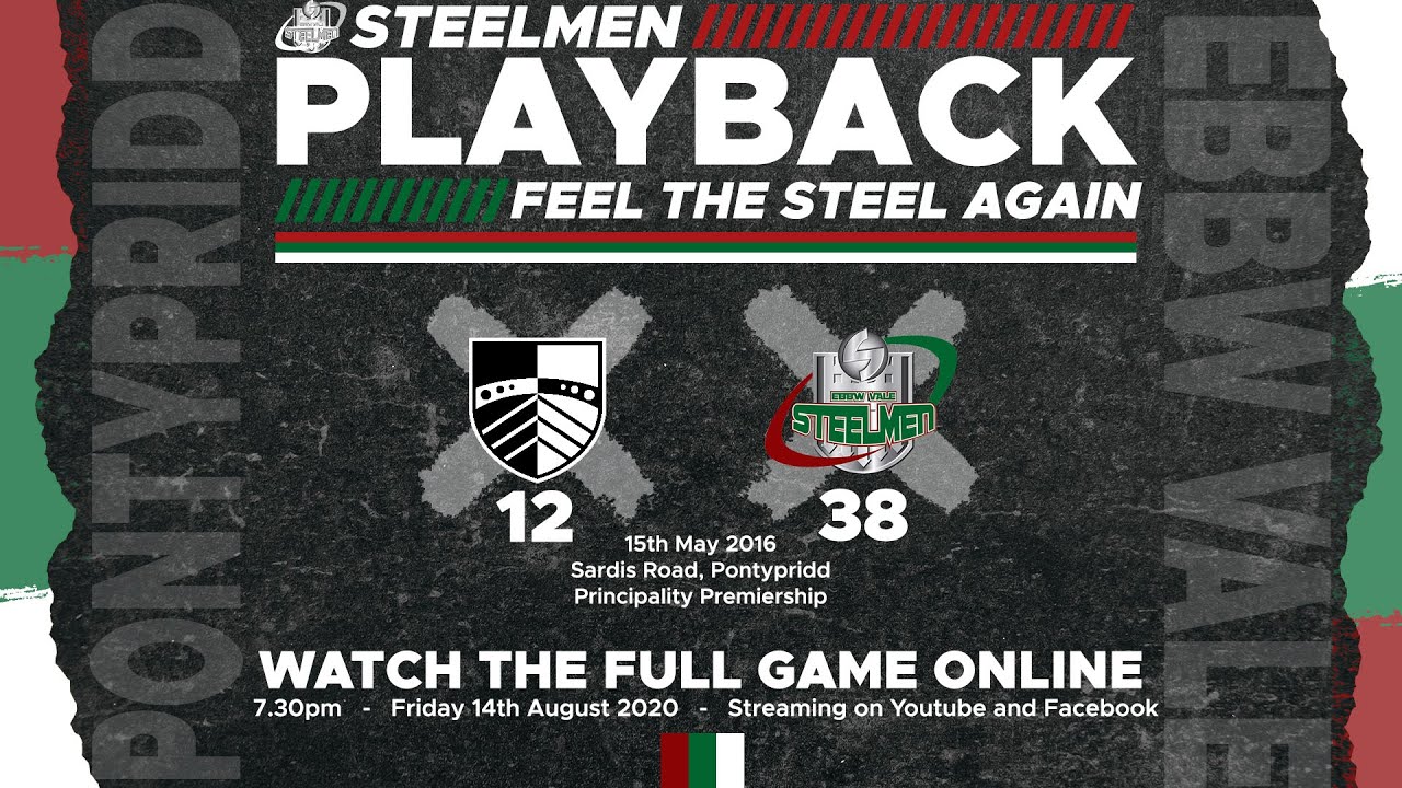 Steelmen Playback: Pontypridd 12 - 38 Ebbw Vale