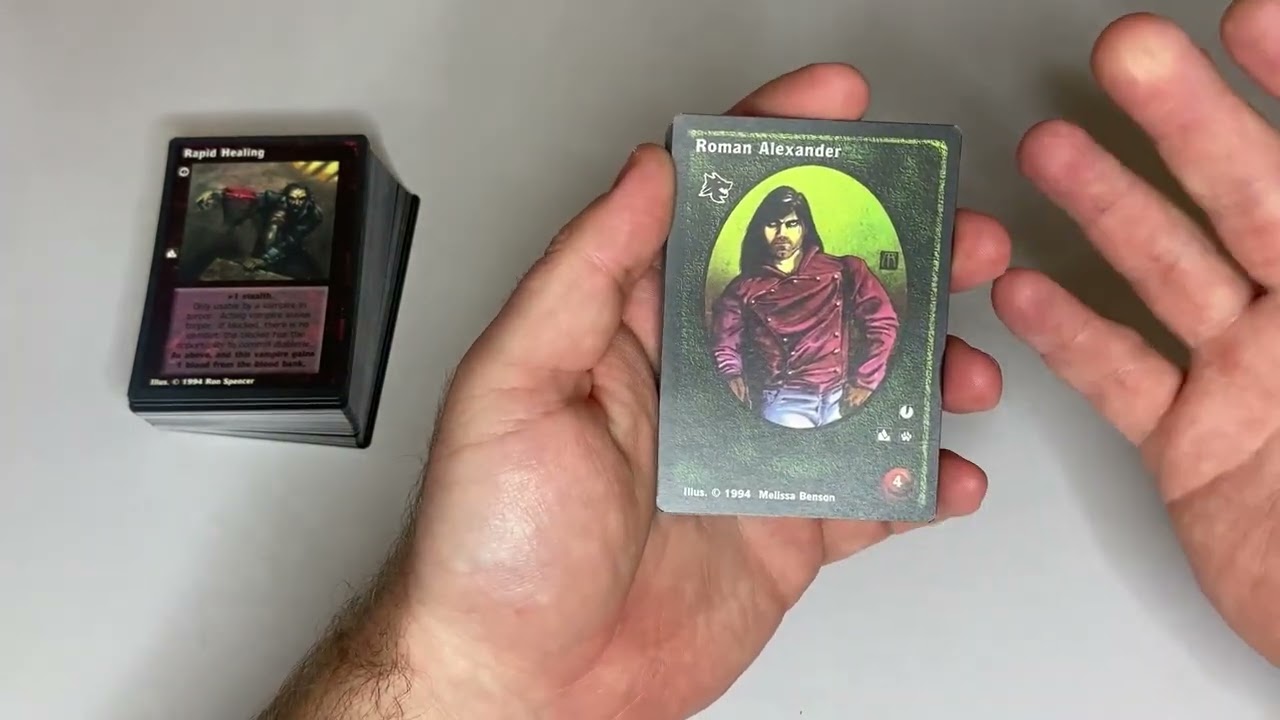 Jyhad / Vampire: the Eternal Struggle - Deck Opening