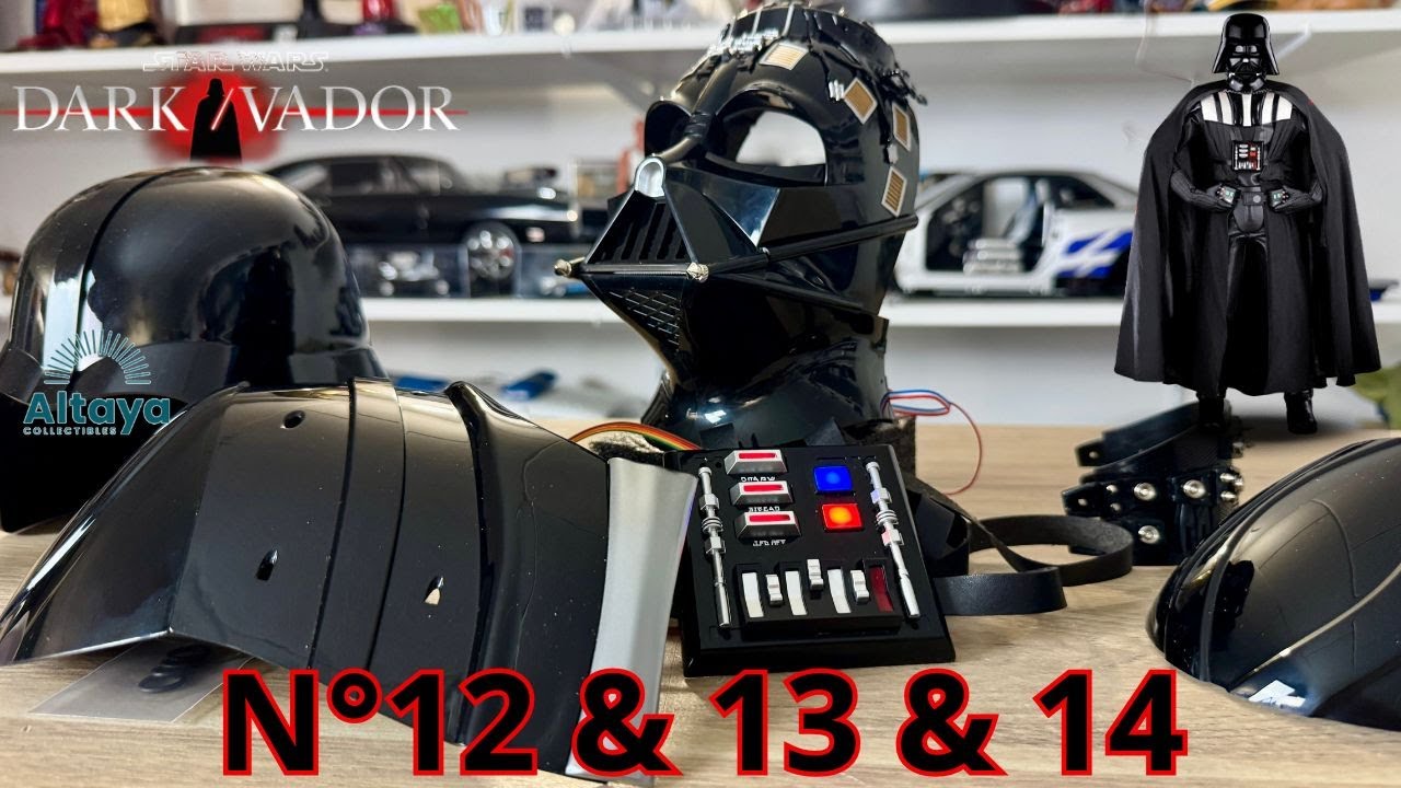Dark Vador Altaya - Numéro 12 & 13 & 14 : Le début de La protection pectorale