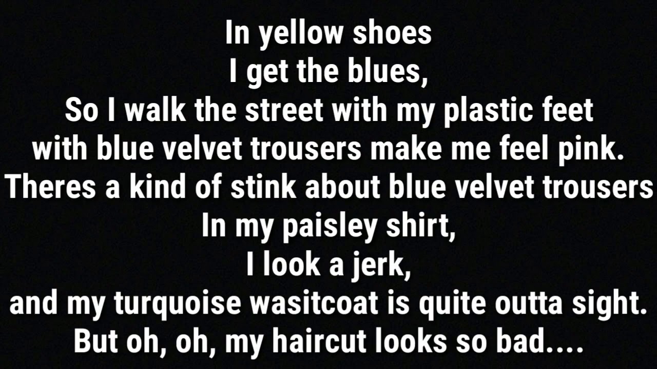 Pink Floyd - Vegetable Man (Lyrics)