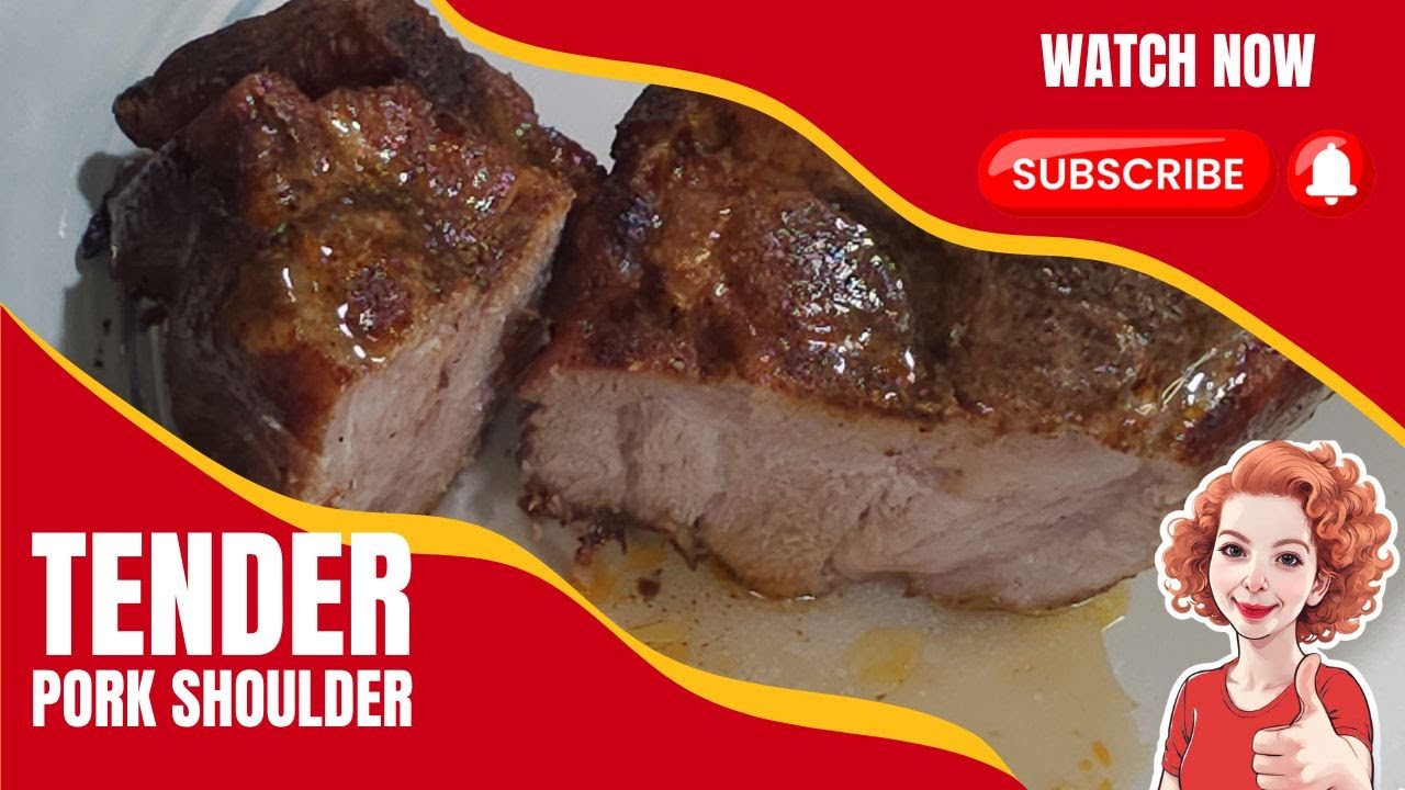 Perfectly Simple Roasted Pork Shoulder with Rich Gravy