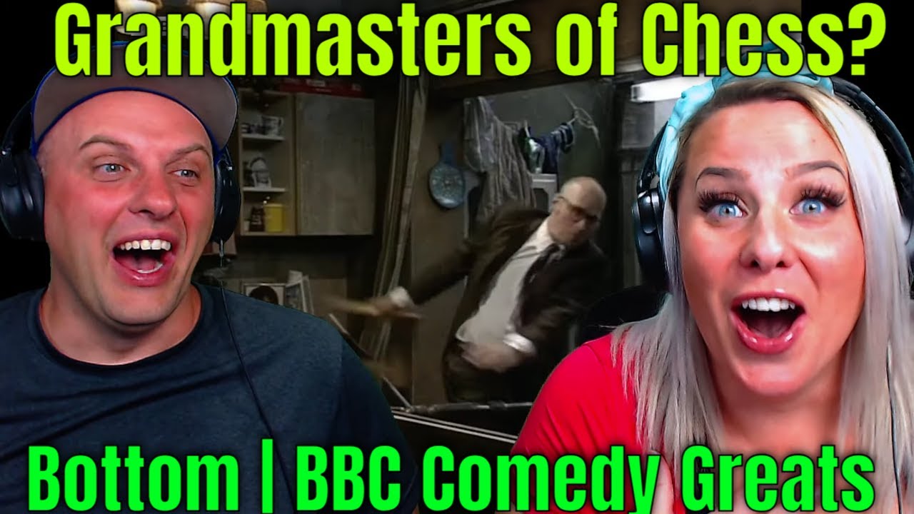 Reaction To Grandmasters of Chess? | Bottom | BBC Comedy Greats | THE WOLF HUNTERZ REACTIONS
