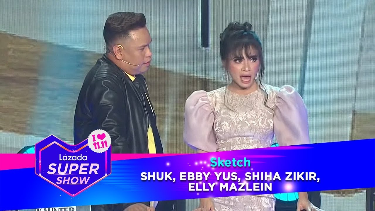 Sketch - Shuk, Ebby Yus, Shiha Zikir, Elly Mazlein | #MYLazada1111